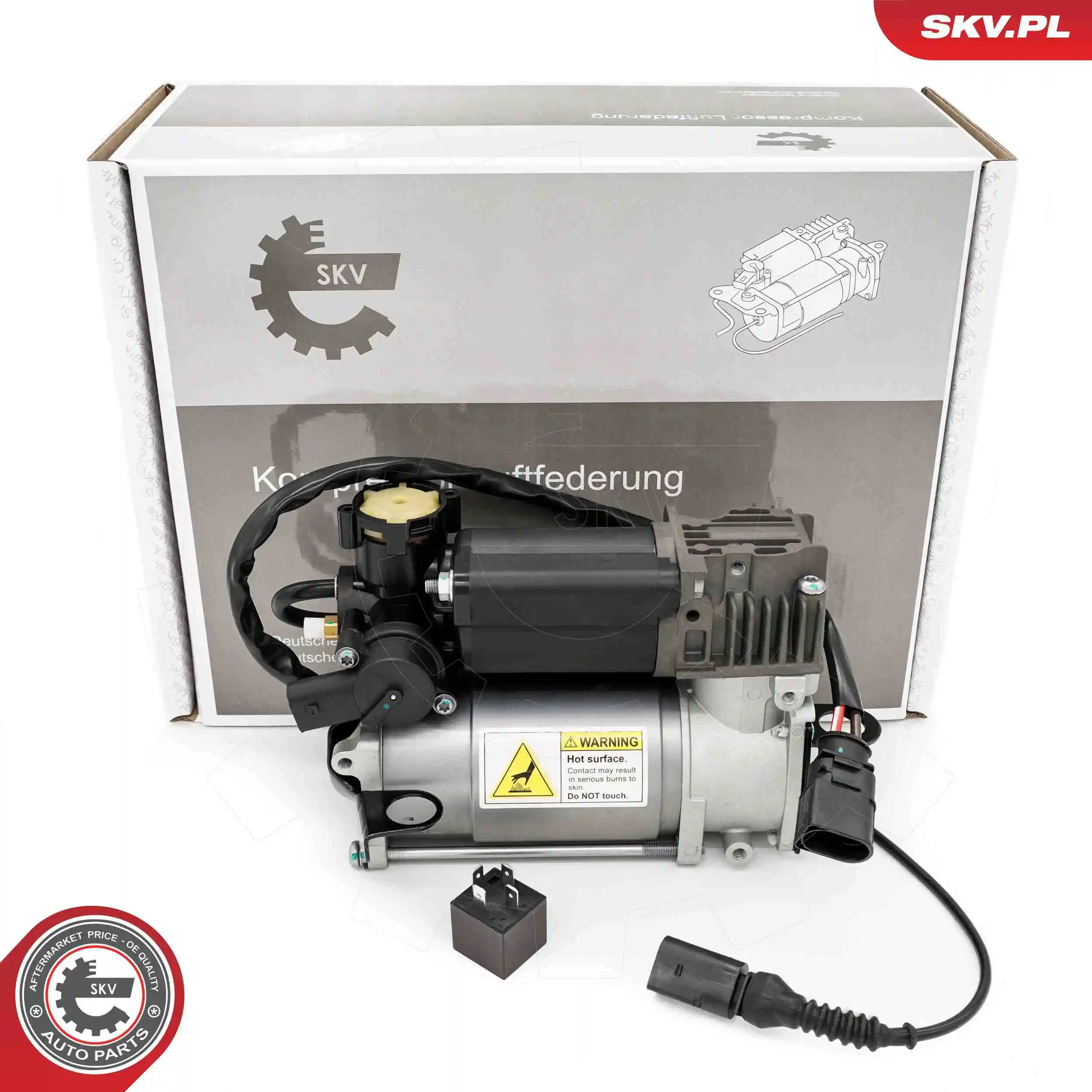 Compressor, compressed-air system